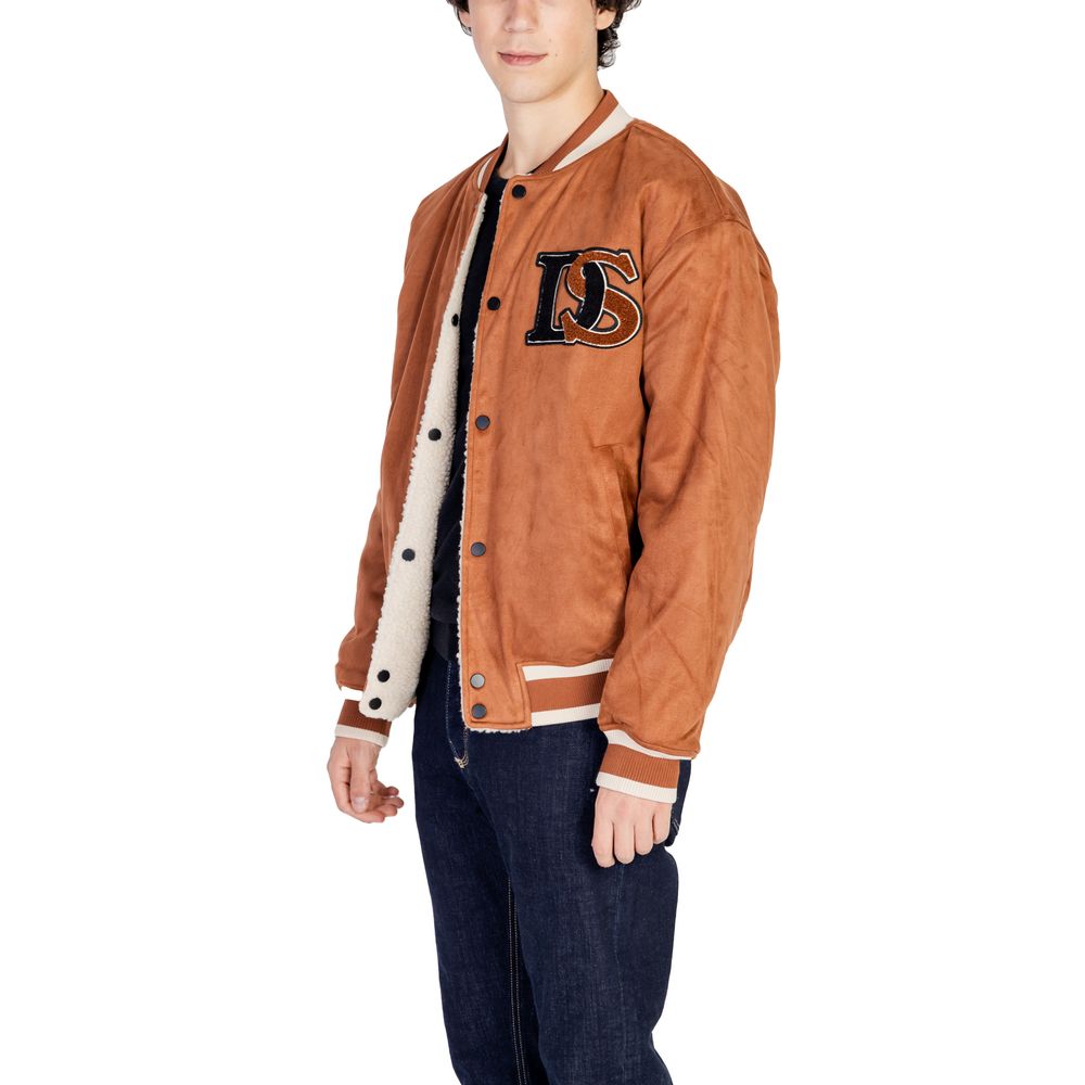 Only & Sons Brown Polyester Jackets & Coat