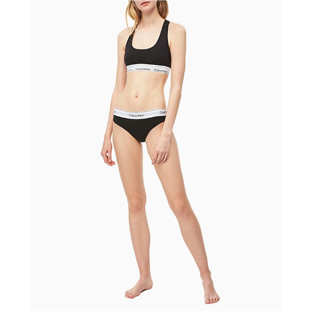 Culotte en coton noir Calvin Klein Underwear