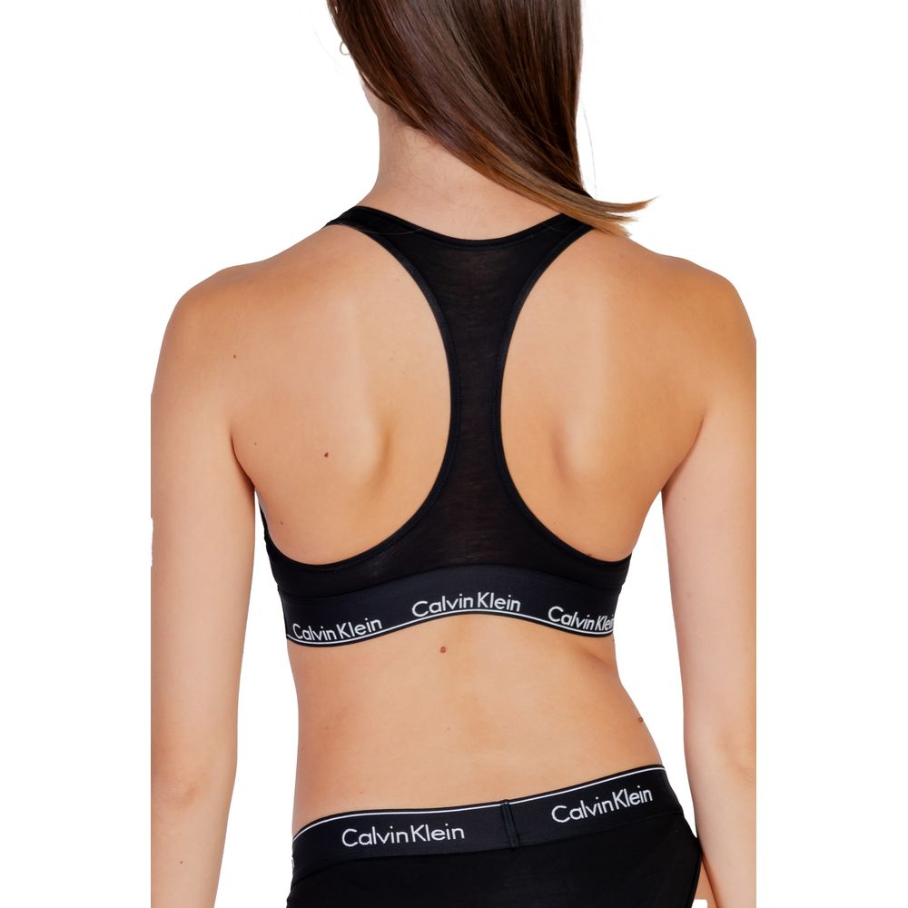 Soutien-gorge en coton noir Calvin Klein Underwear