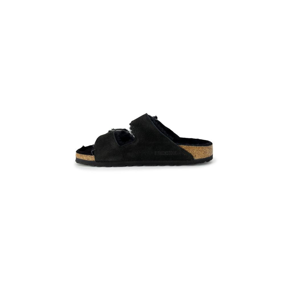 Sandale Birkenstock en cuir suédé noir