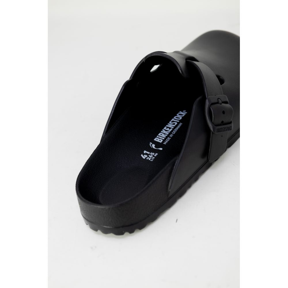 Chaussons Birkenstock en plastique noir