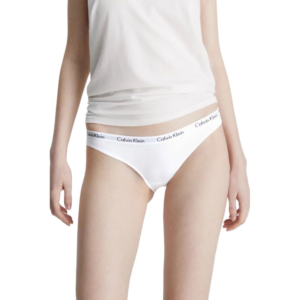 Culotte en coton blanc Calvin Klein Underwear