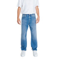 Jean Replay bleu en coton coupe décontractée