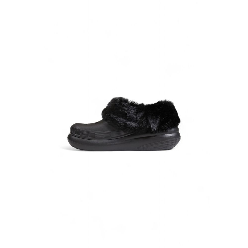 Sandale synthétique noire Crocs