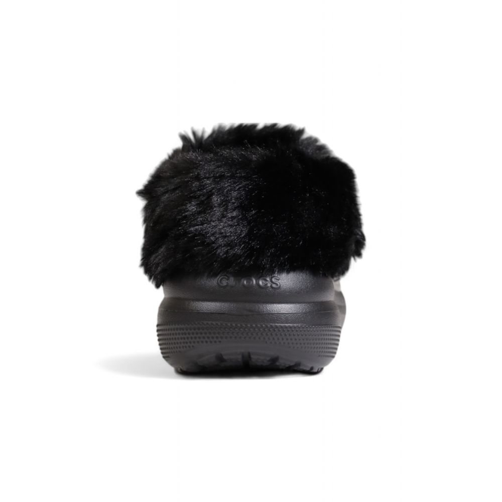 Sandale synthétique noire Crocs