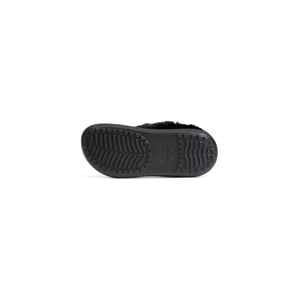 Sandale synthétique noire Crocs