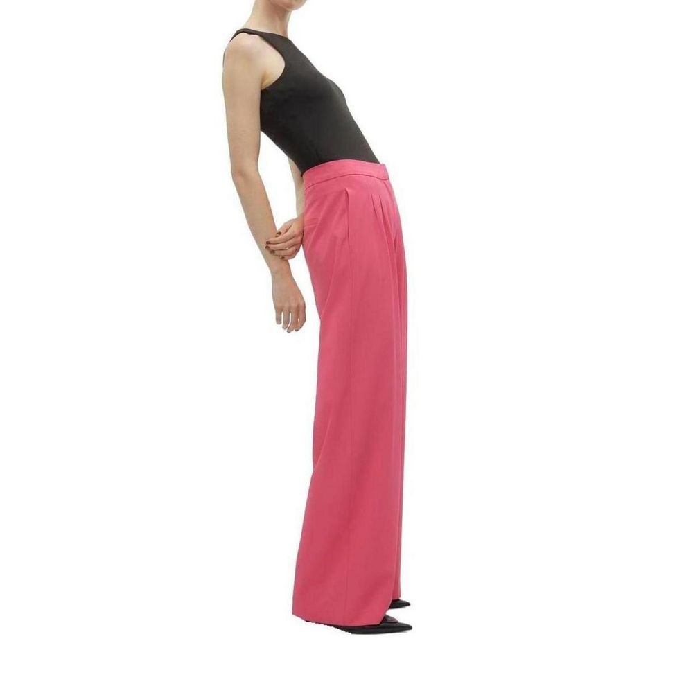 Pantalon en polyester rose Vero Moda