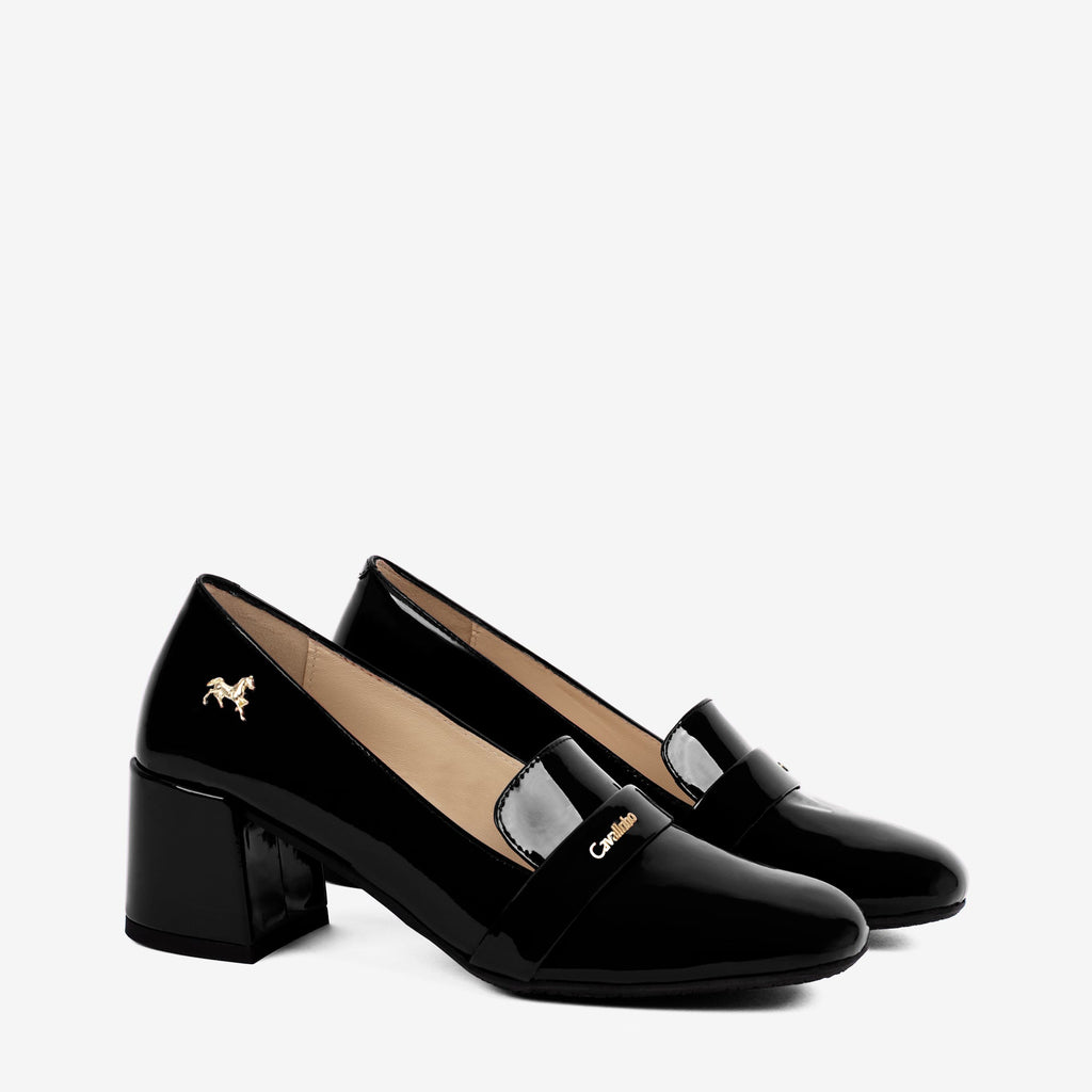 Enchante Block Heel Loafers