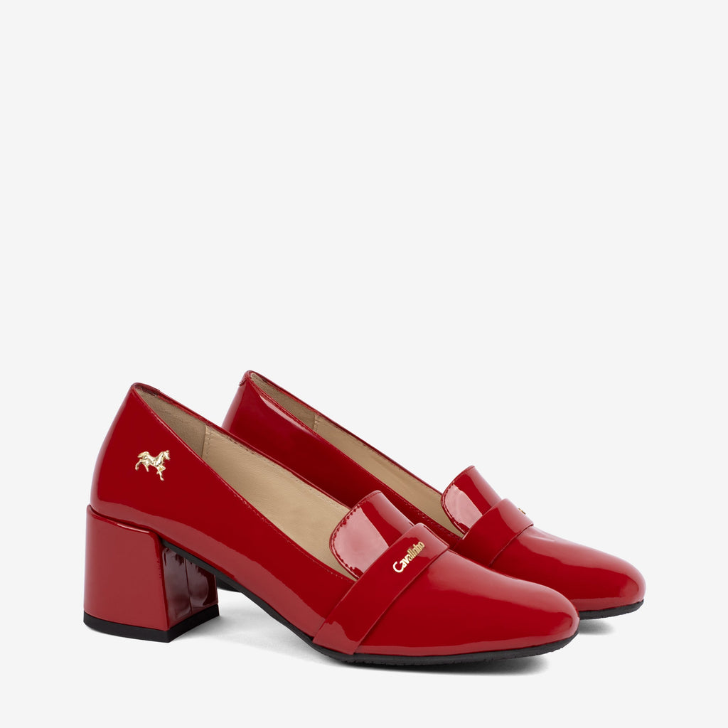 Enchante Block Heel Loafers