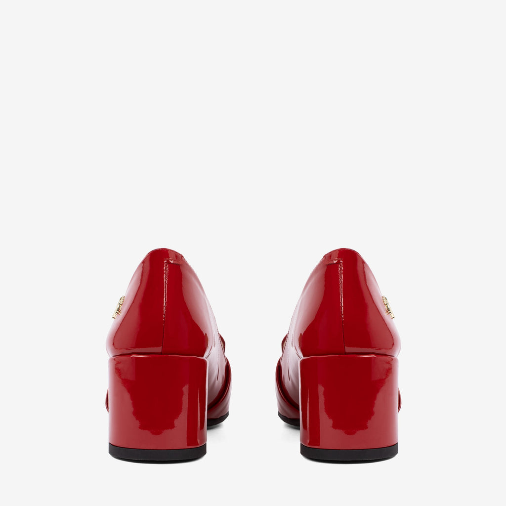 Enchante Block Heel Loafers