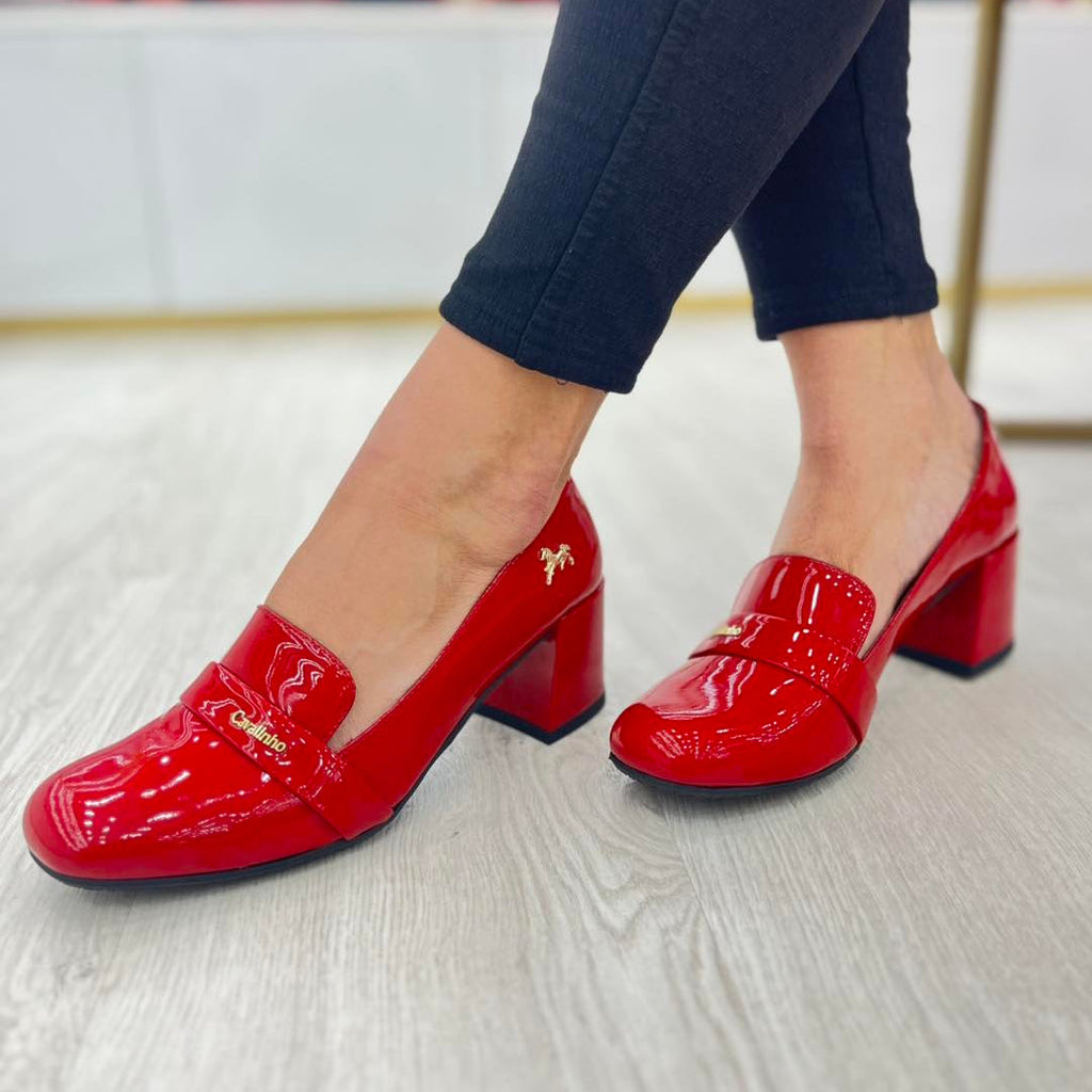 Enchante Block Heel Loafers