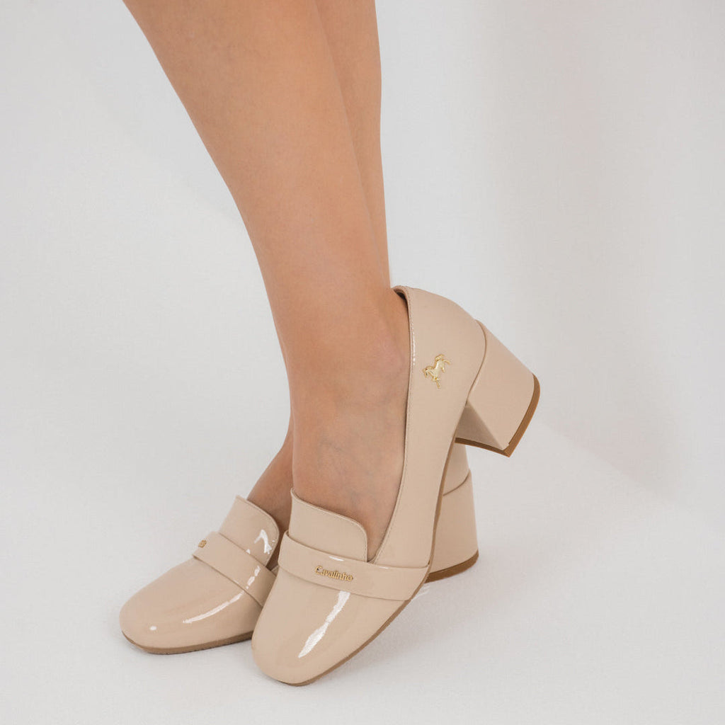 Enchante Block Heel Loafers