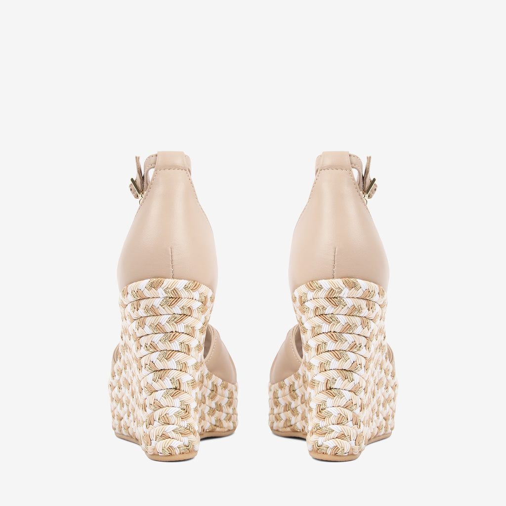 Golden Breeze Wedge Sandal