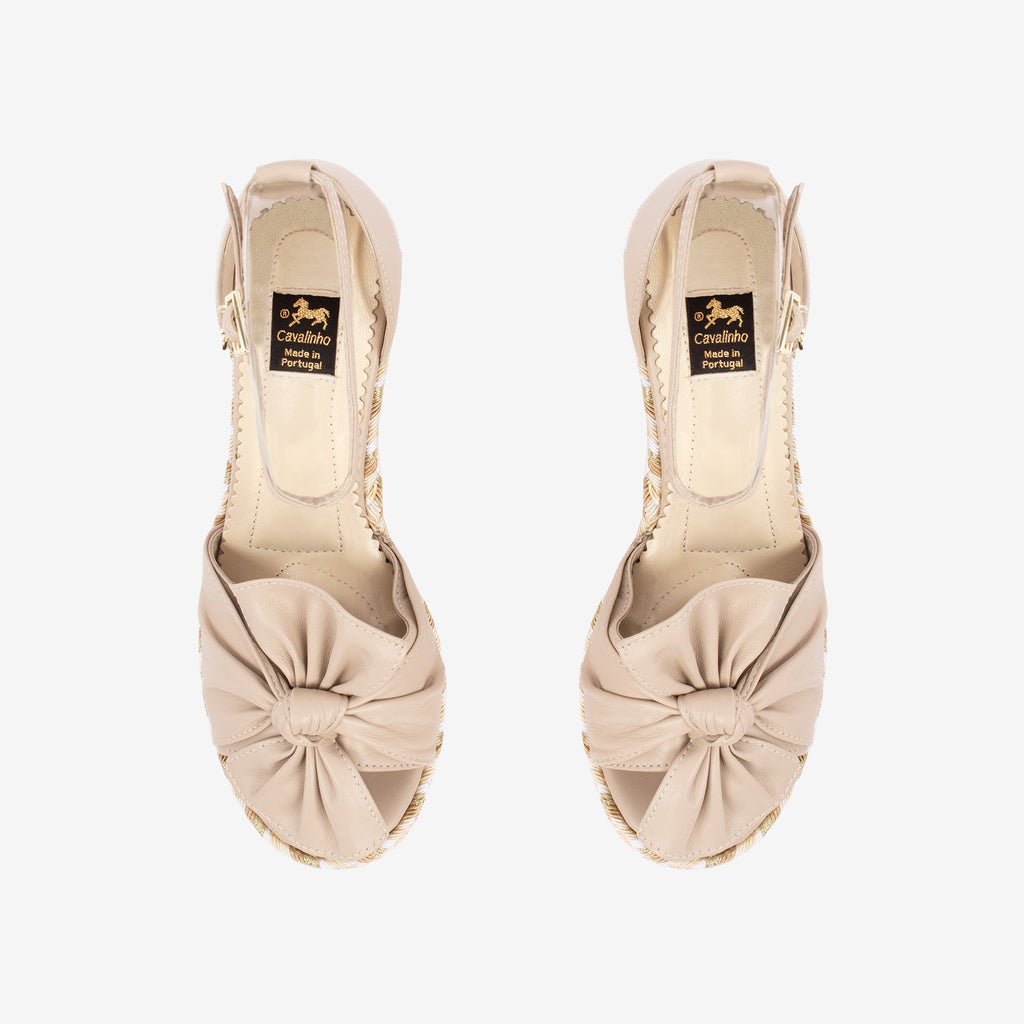 Golden Breeze Wedge Sandal