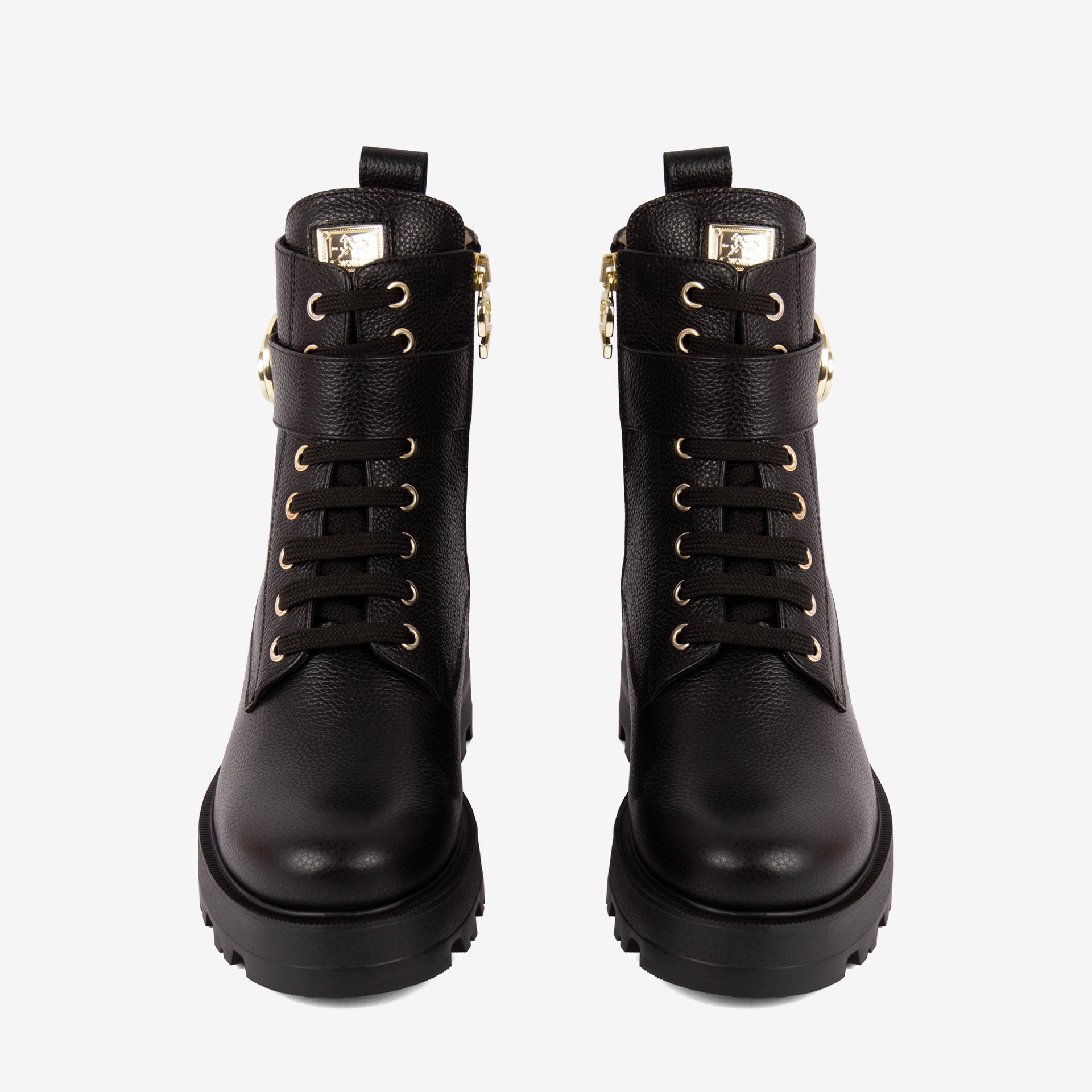 Signature CV Ankle Leather Boots
