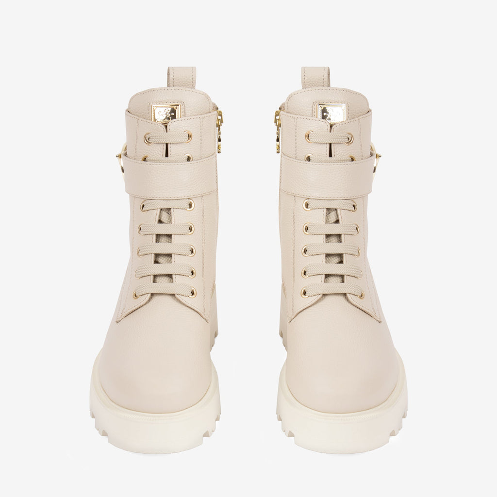 Signature CV Ankle Leather Boots