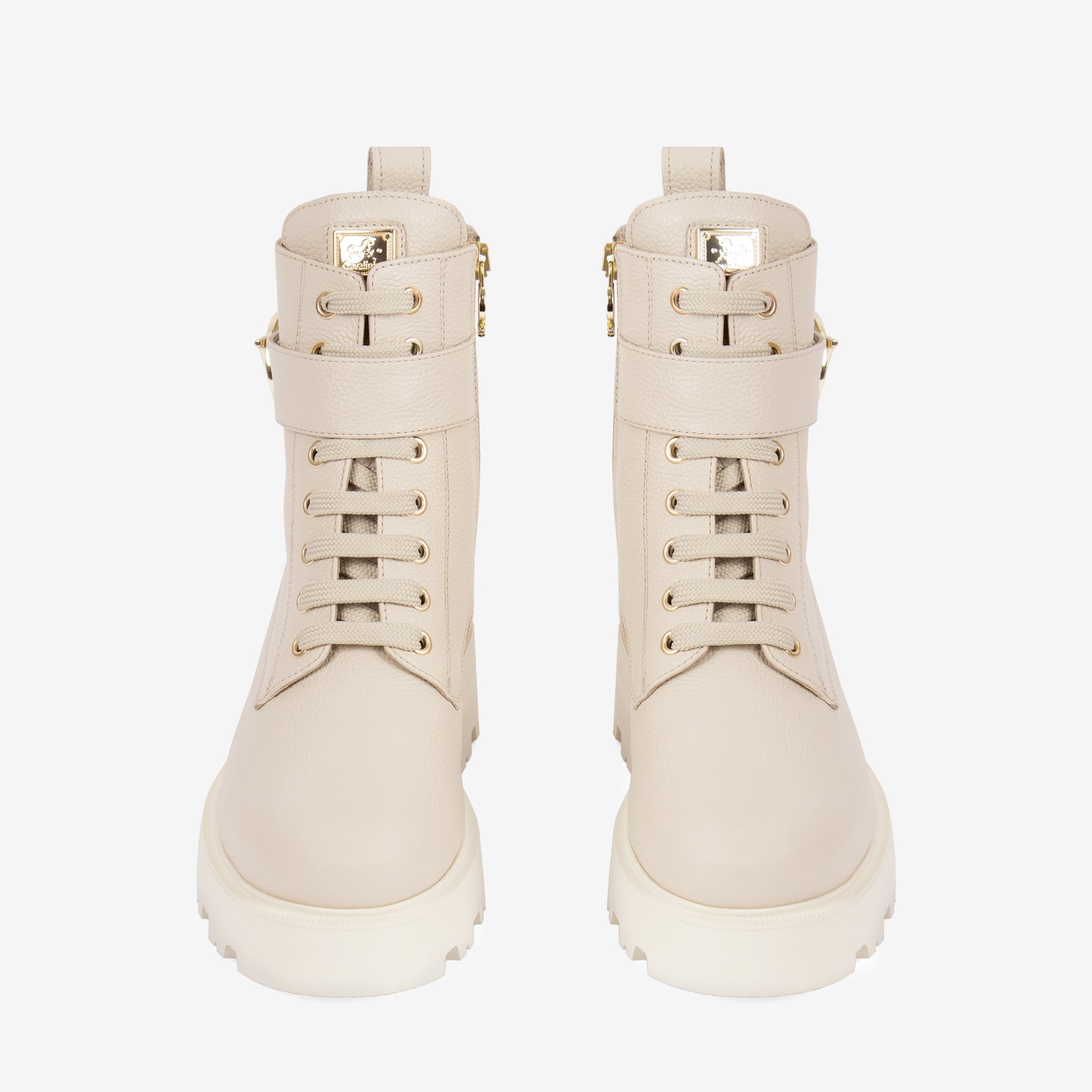 Signature CV Ankle Leather Boots