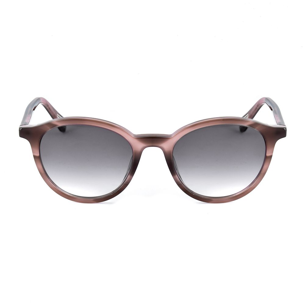 Lunettes de soleil en acétate marron Zadig &amp; Voltaire