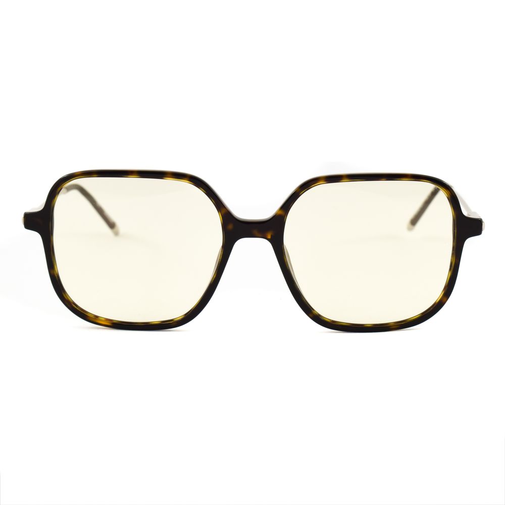 Lunettes de soleil en acétate marron Zadig &amp; Voltaire