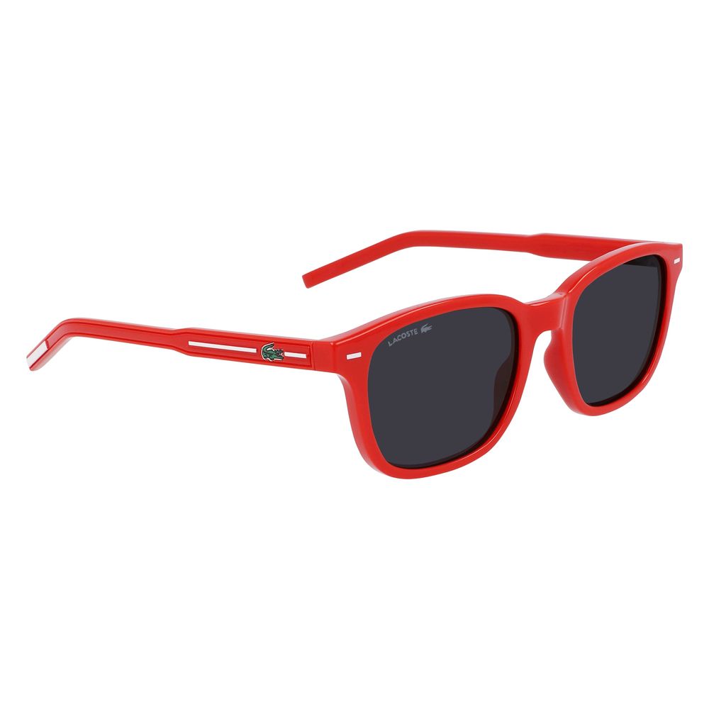 Lunettes de soleil injectées rouges Lacoste