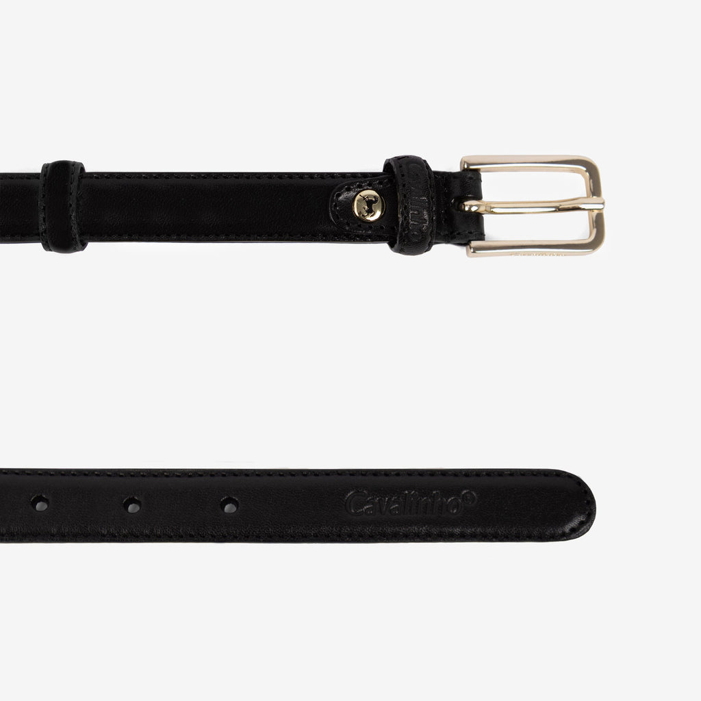 Classic Thin Leather Belt