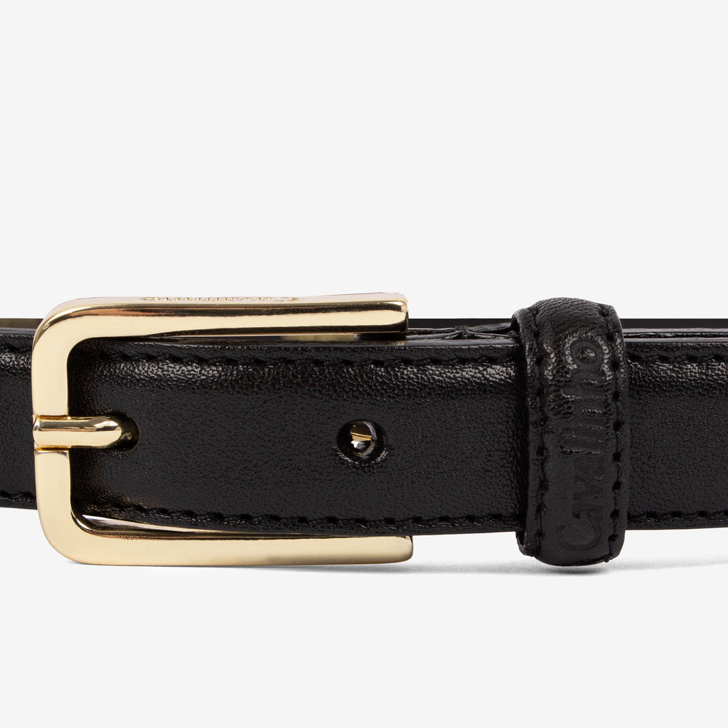 Classic Thin Leather Belt