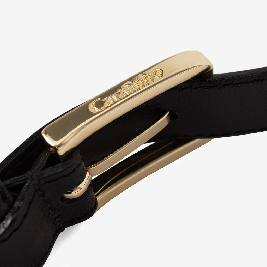 Classic Thin Leather Belt