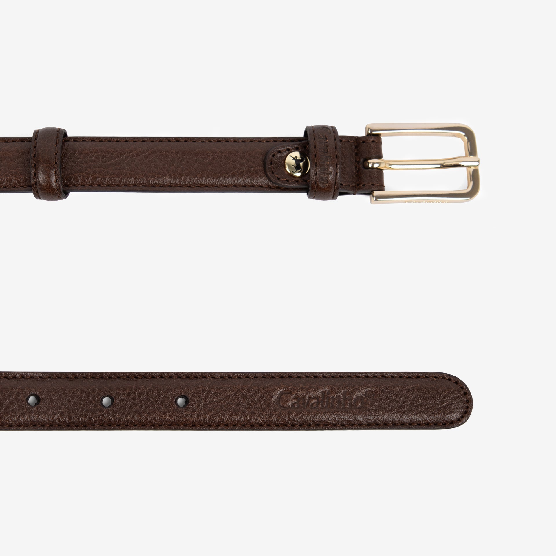 Classic Thin Leather Belt