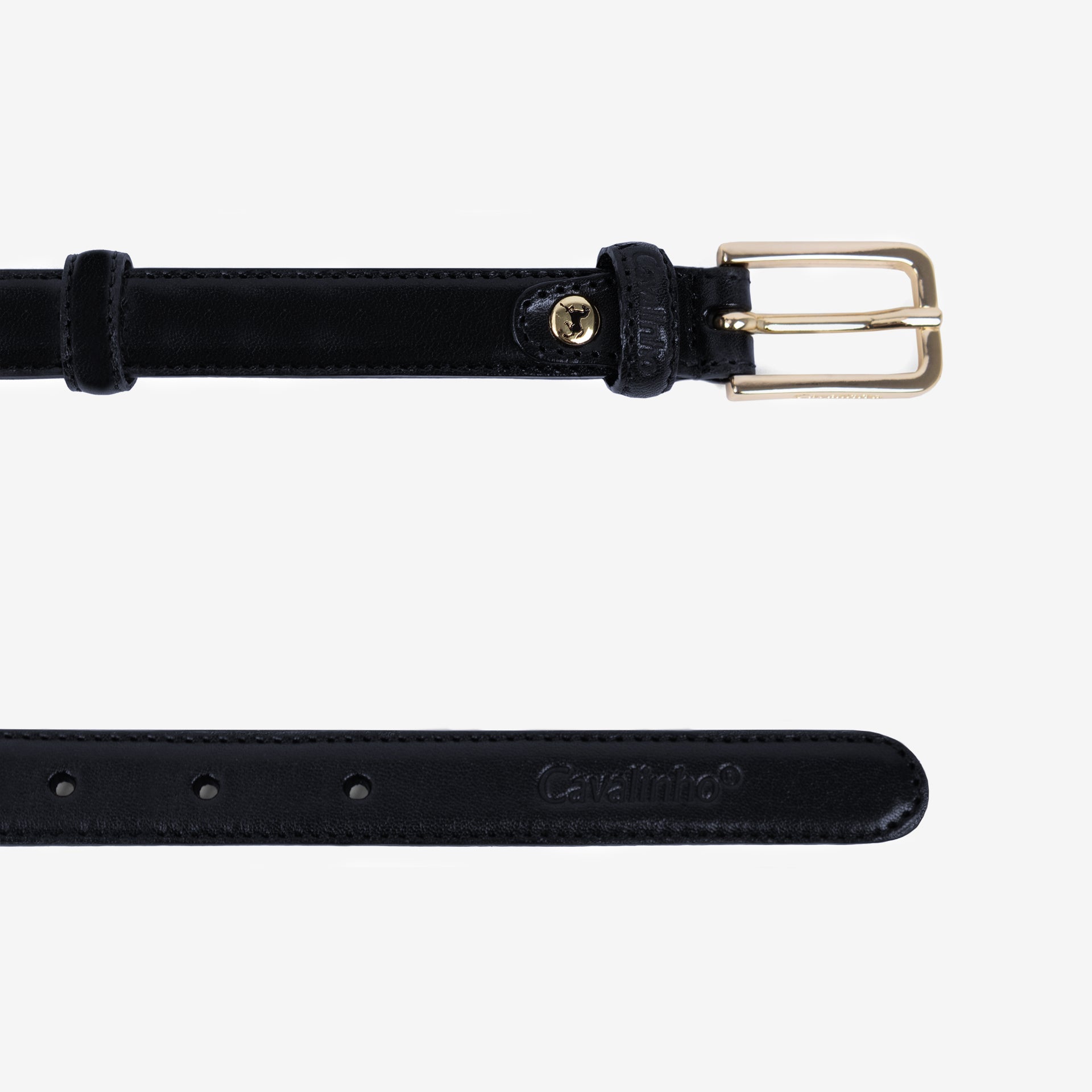 Classic Thin Leather Belt