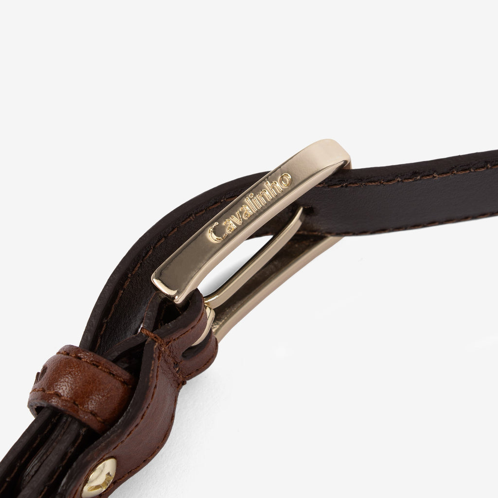 Classic Thin Leather Belt