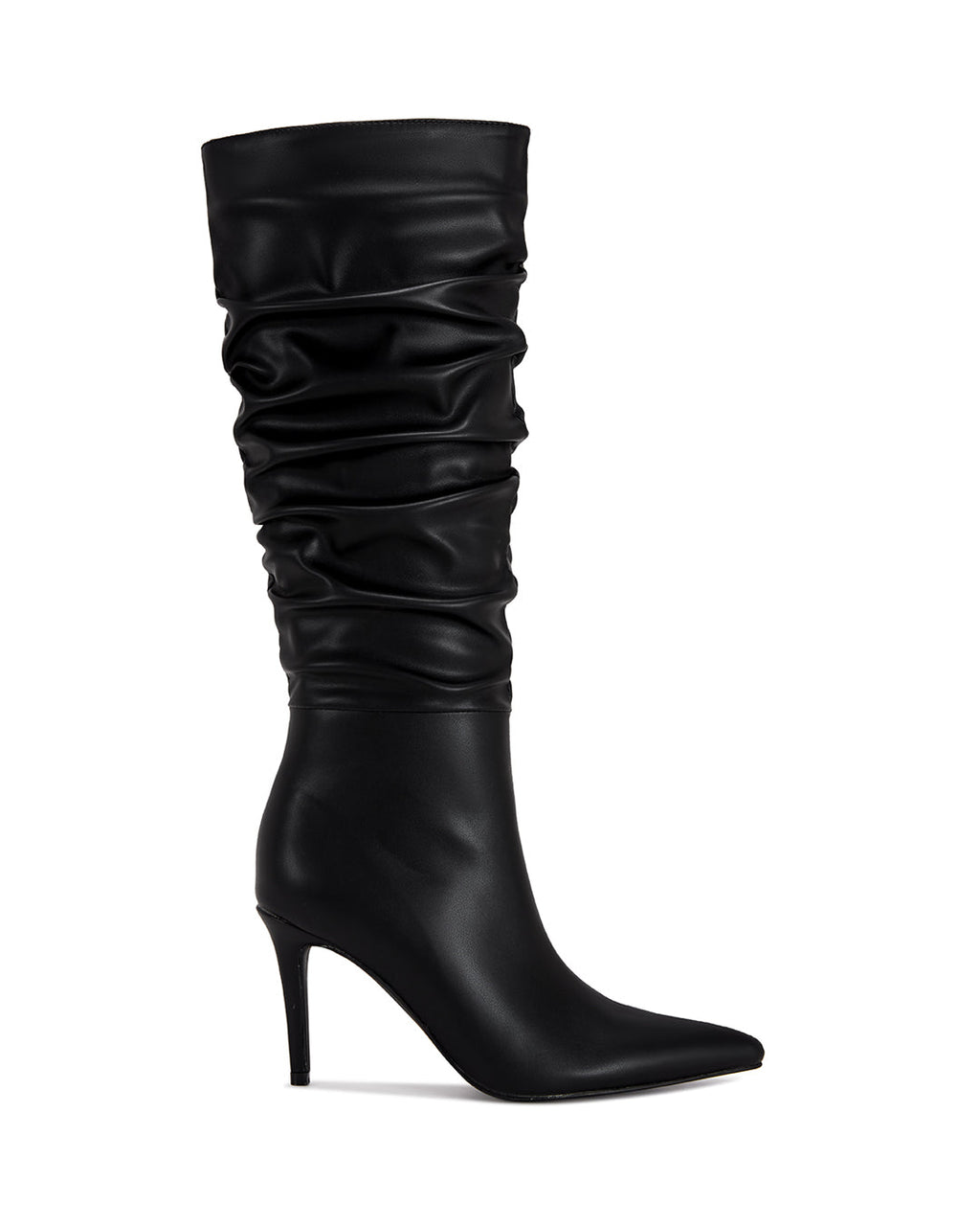 Maia Crinkled Knee High Boot-4