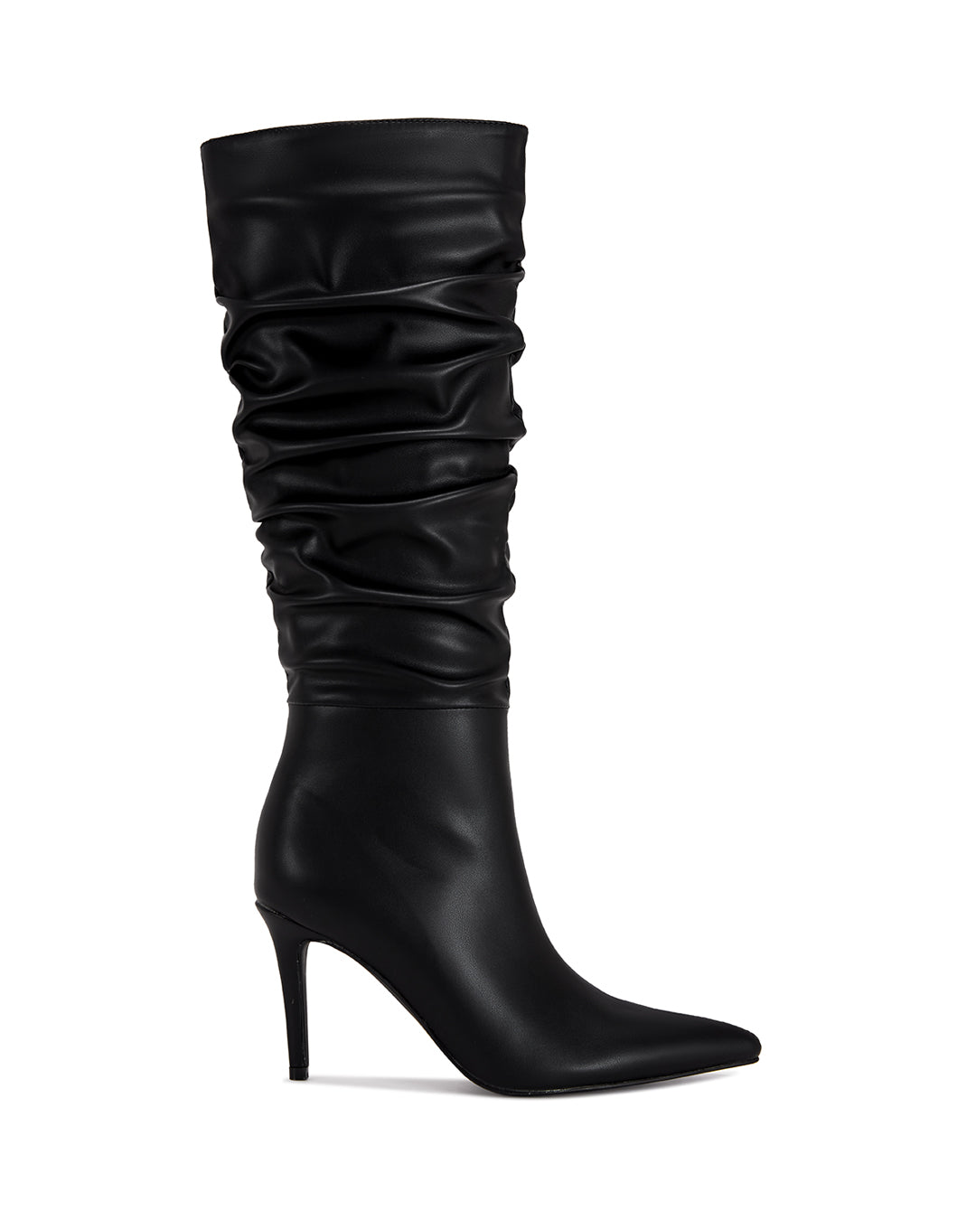 Maia Crinkled Knee High Boot-4