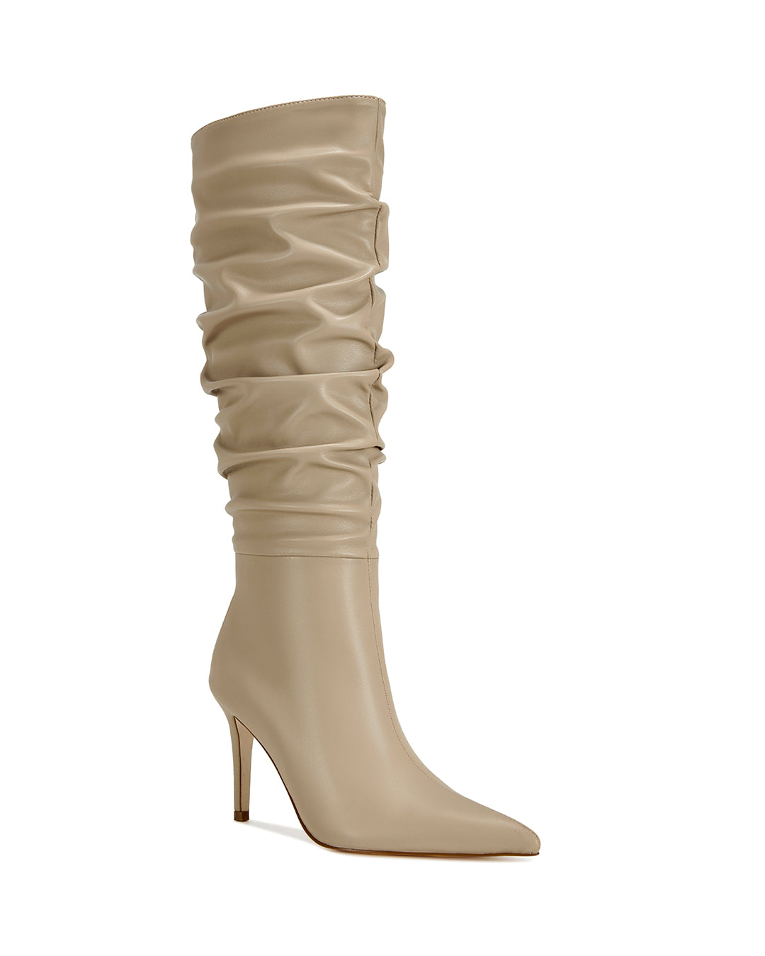 Maia Crinkled Knee High Boot-2