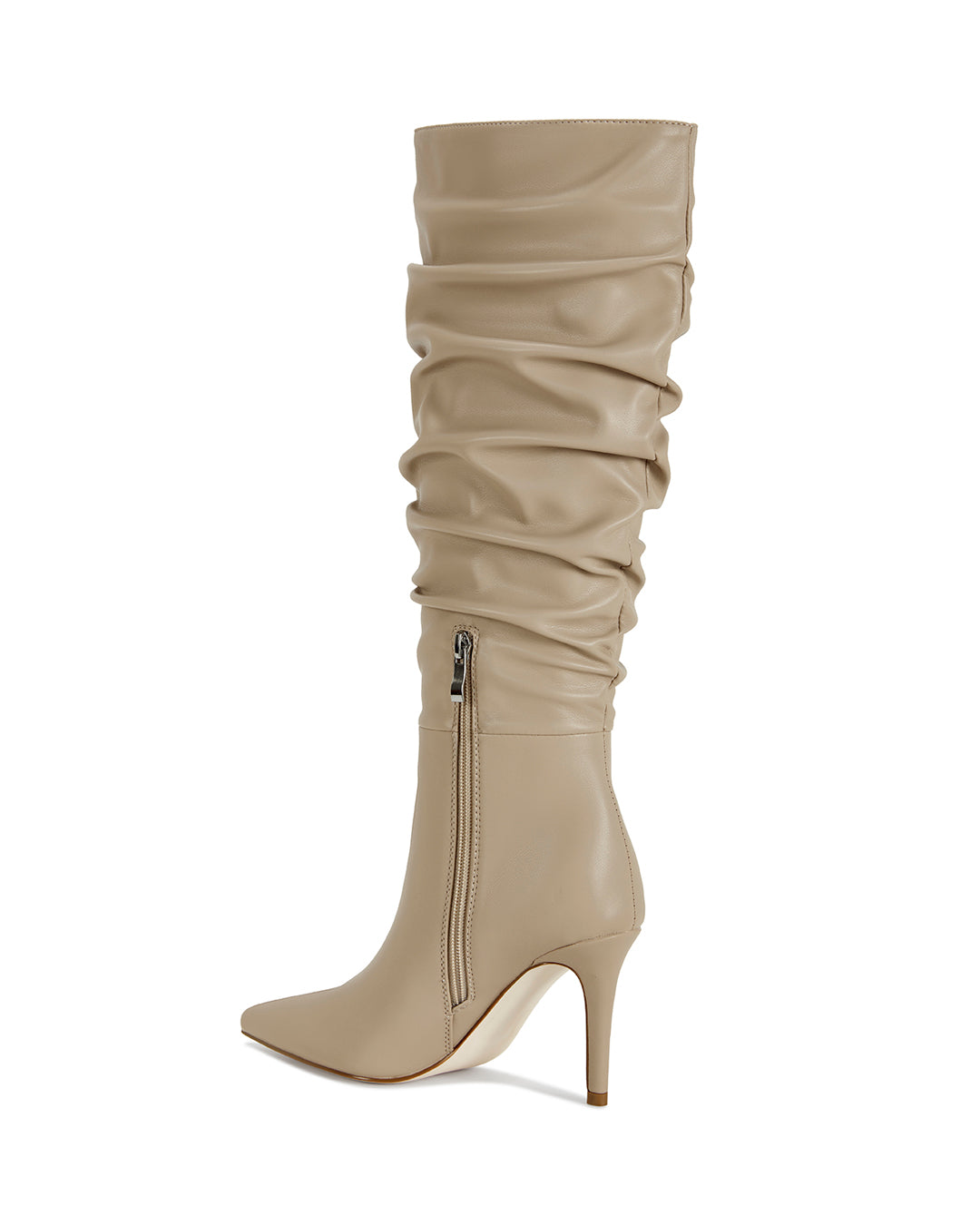 Maia Crinkled Knee High Boot-3