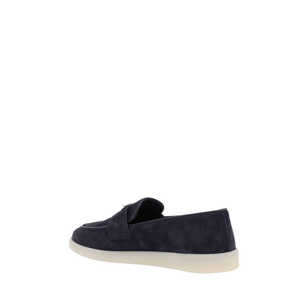 Mocassins en daim Prada