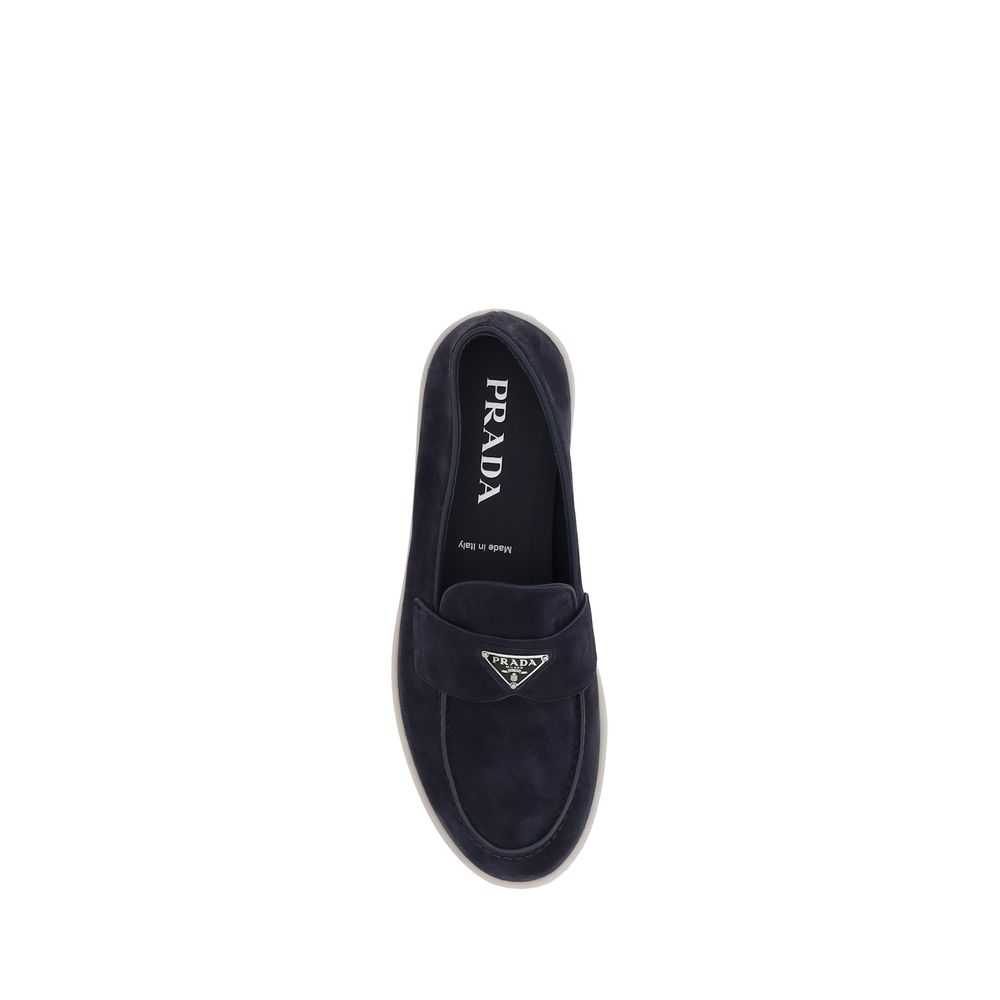 Mocassins en daim Prada