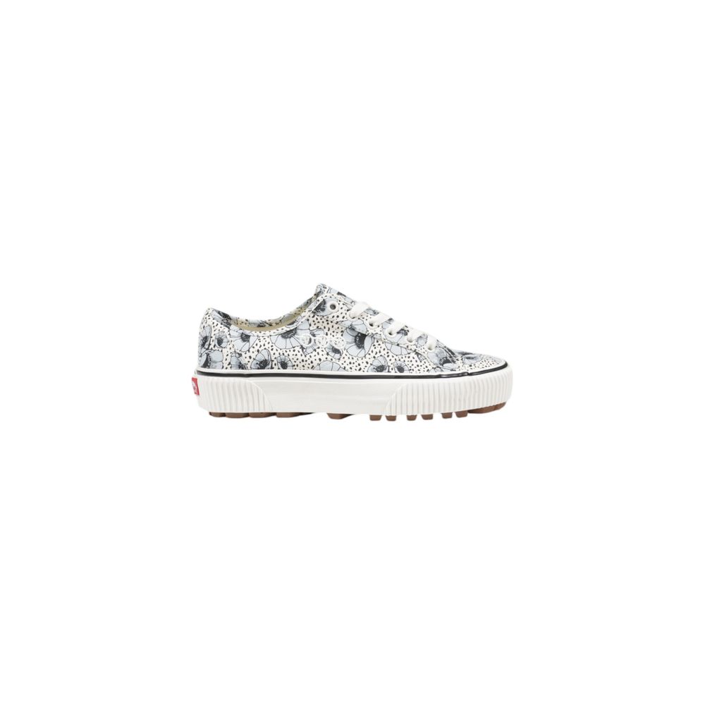 Baskets en cuir bleu Vans