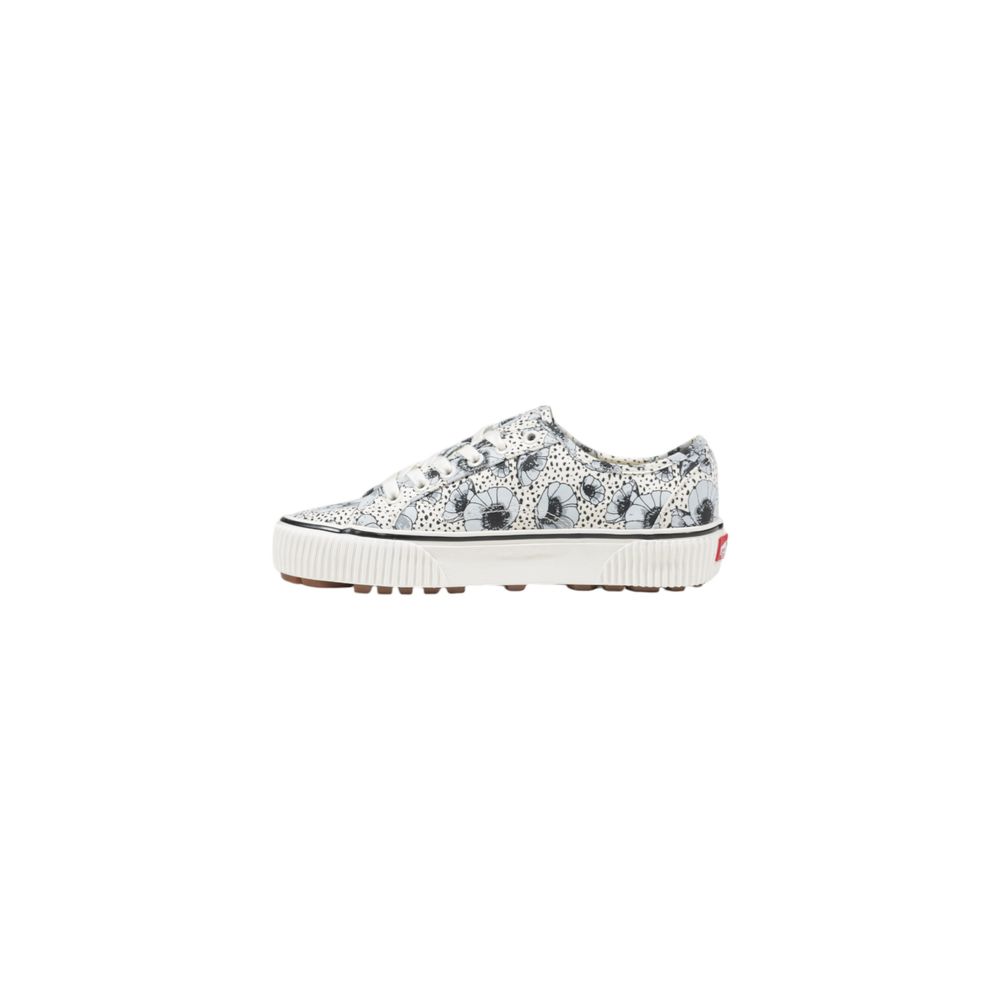 Baskets en cuir bleu Vans