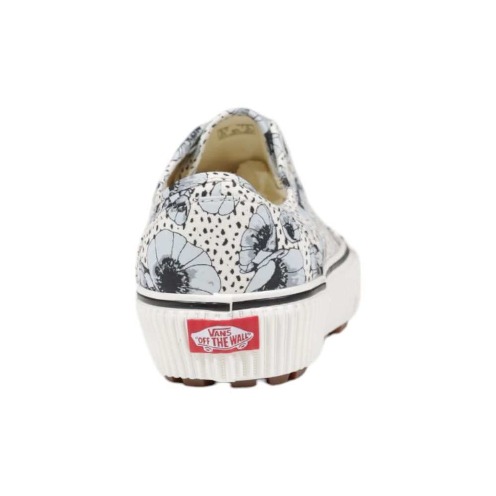 Baskets en cuir bleu Vans