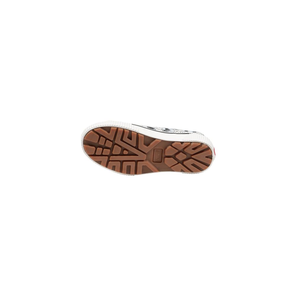 Baskets en cuir bleu Vans