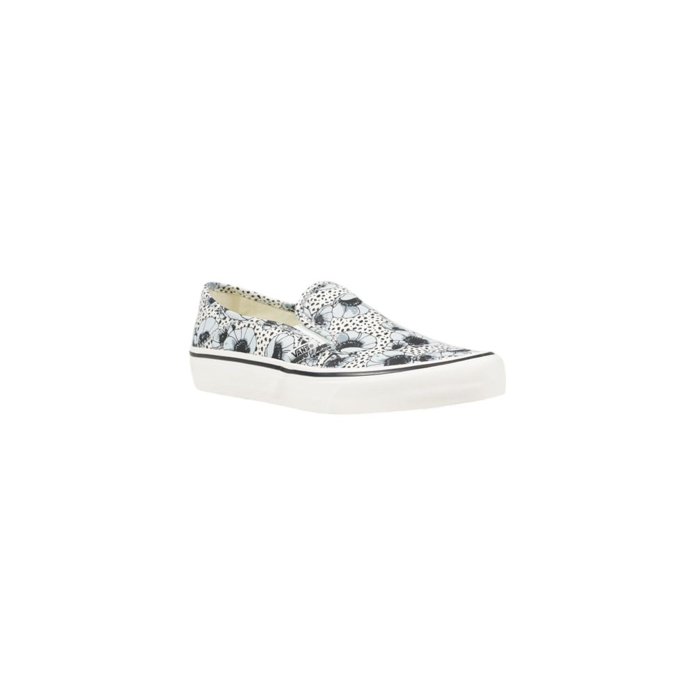 Baskets en cuir bleu Vans