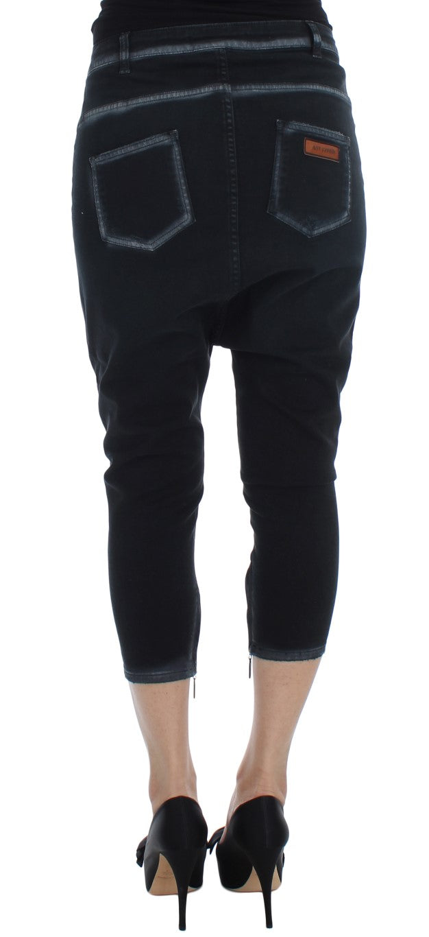 Jean baggy relax bleu en coton stretch Cavalli