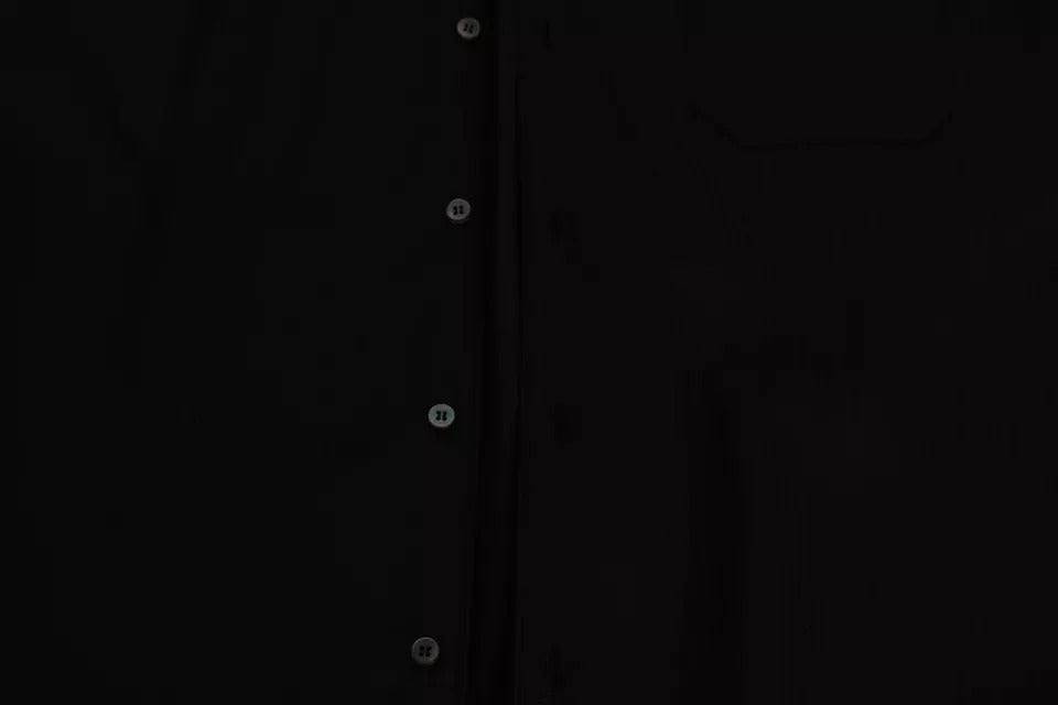 Chemise de pyjama à rayures en coton bleu Dolce &amp; Gabbana