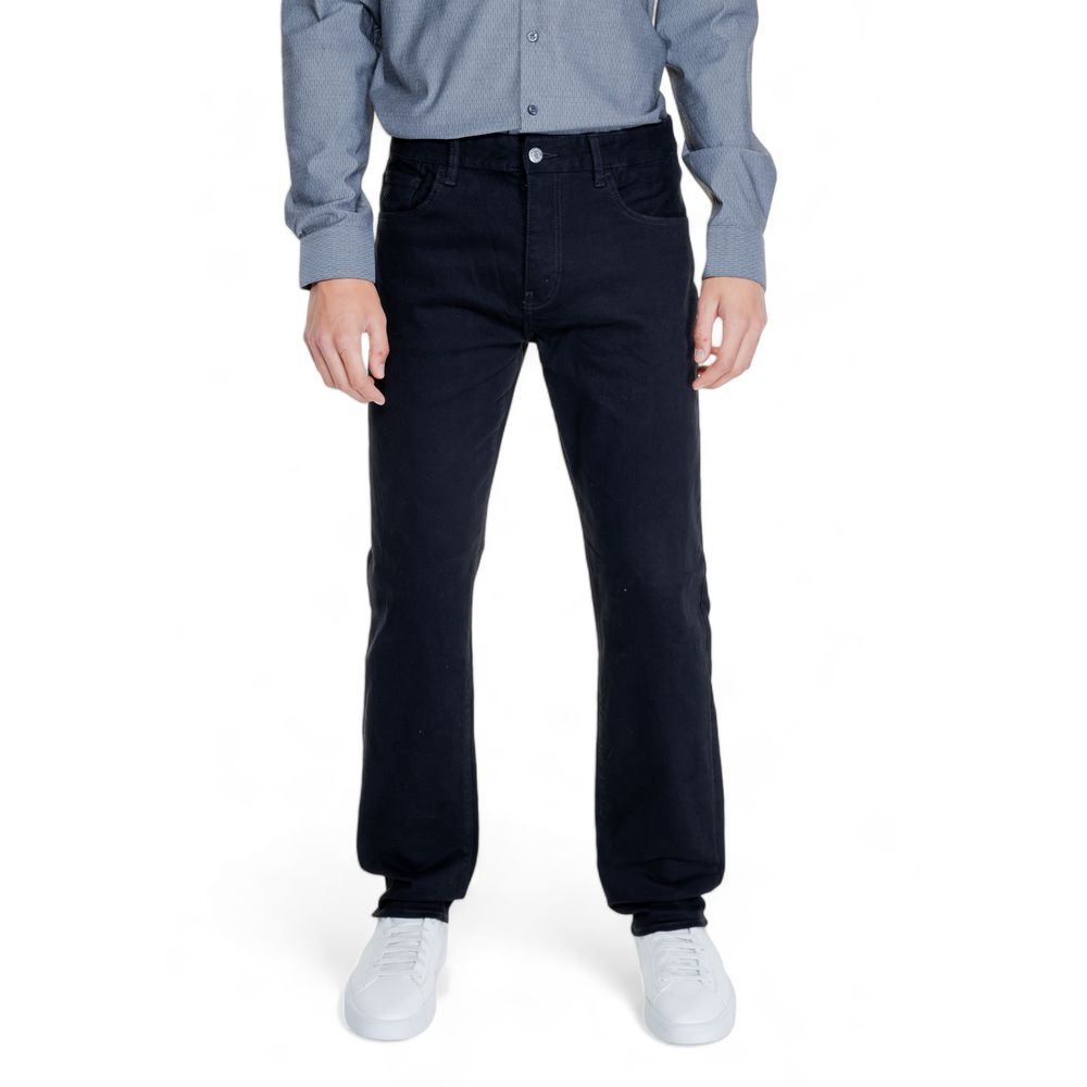 Jean et pantalon en coton noir Armani Exchange