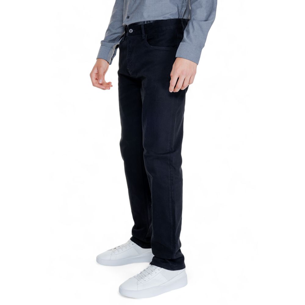 Jean et pantalon en coton noir Armani Exchange