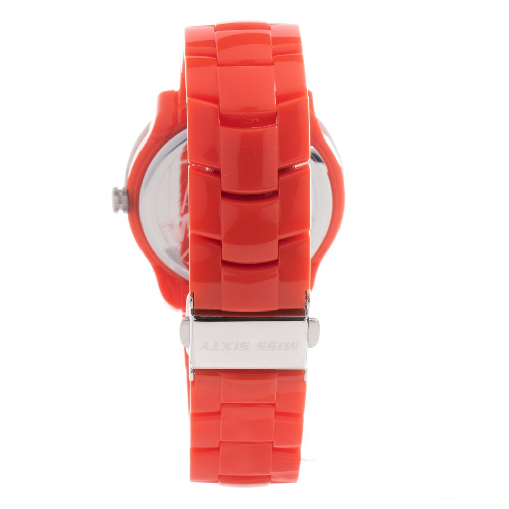 Montre Miss Sixty en polyéthylène rouge