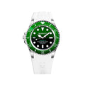 Bobroff White Rubber Sport Watch