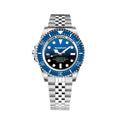 Bobroff Silver Stainless Steel Sport Watch