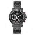 Bobroff Black Stainless Steel Dress Watch