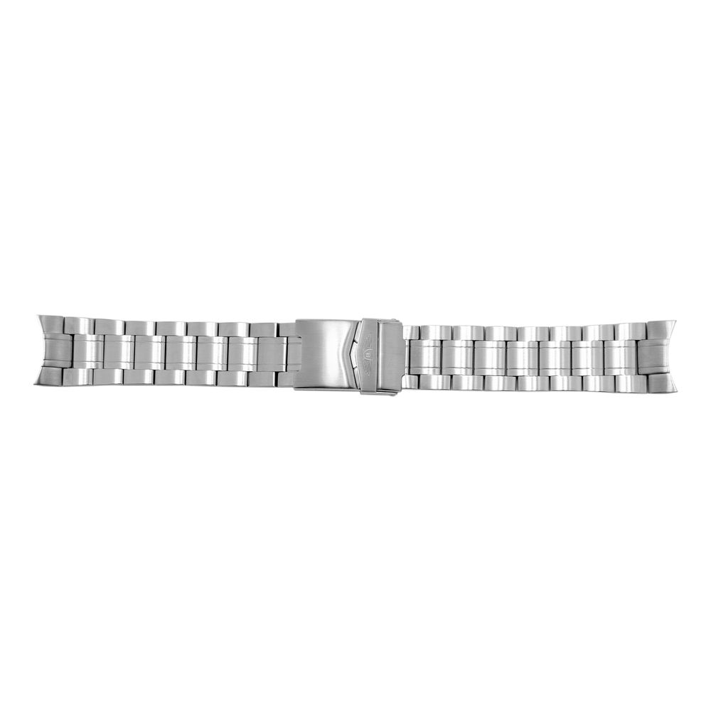 Montre Bobroff en acier inoxydable argenté